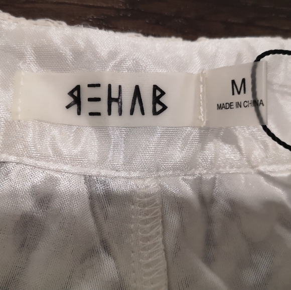 3/15 SALE NWT Women's White Lace Pants - Picture 4 of 6